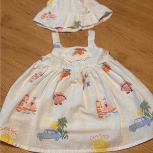 Colorful Printed Kids Dress